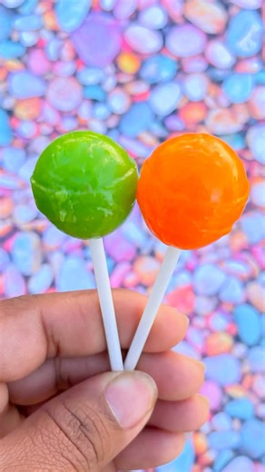 Two colorful Lollipop 🍭 unboxing and testing review 🍡#shots #lollipop #unboxing