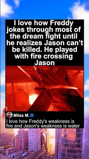 Fight in Krueger's world | Freddy vs Jason