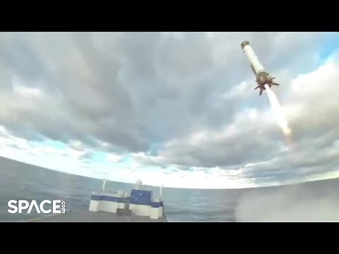 Wow! Blue Origin's New Glenn rocket nails first-ever droneship landing - See multiple views