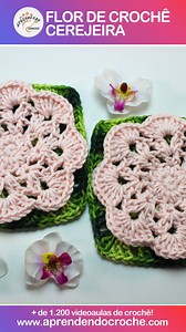 521K views · 13K reactions | Aprenda Como Fazer Um Flor De Crochê #croche #crochê | Aprendendo Crochê | Facebook