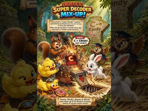 "Rusty and the Super Decoder Machine