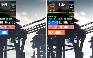 RTX 3060 vs RX 6600 _ Real Benchmark _ Test in 6 Games _ 1080p