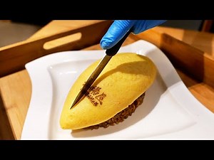 New York City Food - JAPANESE OMELETTE FRIED RICE & RAMEN Kyuramen NYC