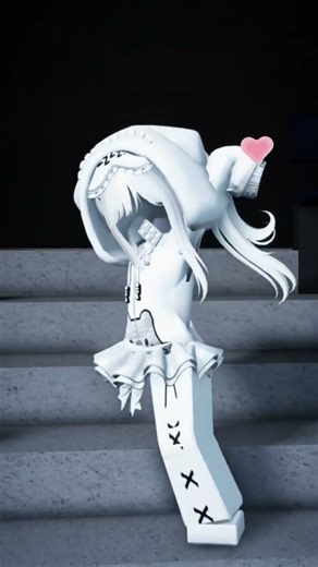 Sad Sleepy Emo Roblox Girl Aesthetic 💤🤍#roblox #shorts