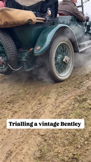 Les Leston Products Ltd. on Instagram: "Would you trail a vintage Bentley on a VSCC trial? @thevscc"