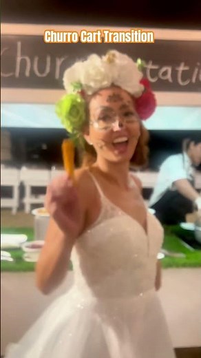 💀Churro Transition for Día de Los Muertos Wedding