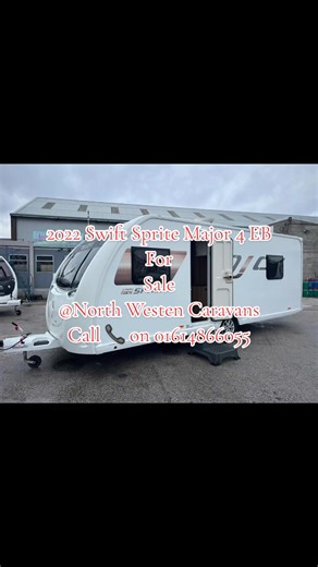 2022 Swift Sprite Major 4EB just landed at North Western Caravans . Call ☎️ for more details.😀#swiftcaravans #sprite #spritecaravans #caravansforsale #ukcaravans @Swift Group