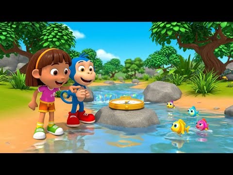 A bússola da Dora Aventureira desapareceu | Canções Infantis e Rimas para Crianças