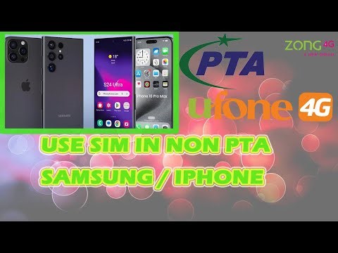 Use sim in non pta iphone | use sim in non pta Samsung