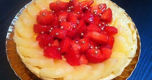 Recette Tarte aux fraises ananas - 750g.com