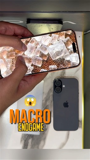 Sugar Macro Camera Test 😱 iPhone 17 Pro Max vs iPhone 16
