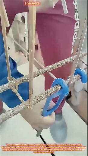 Reinforcing Bar Binding! Improved Manual Tool Technique