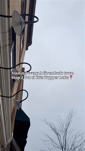 Stop 2 of our mission to visit every town in the Adirondacks: Tupper Lake 📍 Follow along as Jack hits all 102 towns and villages Around The Adirondacks — drop your local tips, must-stops, and hidden gems below ⬇️ #TheRoadTo102 #Adirondacks #TupperLake #TheWildCenter #TwoButtonsDeep | Two Buttons Deep