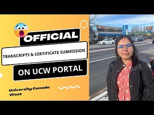 Official Transcript submission to University Canada West | UCW #ucw #transcripts #januaryintake #mba