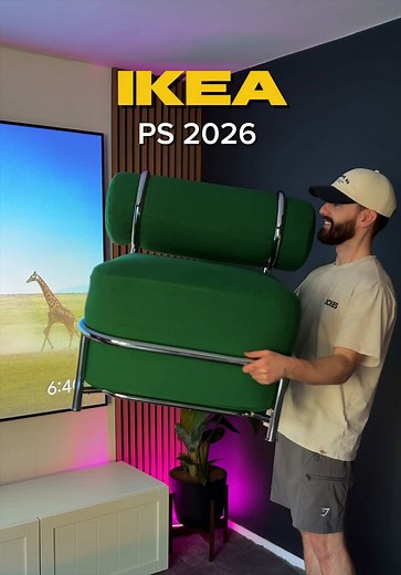 IKEA sent me this early… 👀 The PS Inflatable chair 🤯 The new range drops in May. Would you cop this? #ikea #ikeatok #ikeafinds #homedecor #bedroomdesign