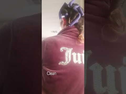 I tried a roller set for the very first time.... 😅 