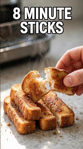 5 Ingredients, 15 Minutes: The Crispiest Cinnamon Bread Sticks You’ll Ever Make