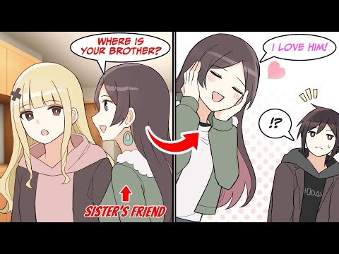 A Beautiful Model who's a friend of My Sister Came to My House for the One Reason【Manga dub】