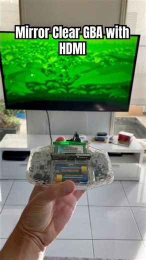 Gameboy Advance with HDMI