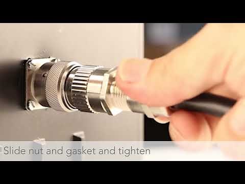 Souriau UTO Backshell Assembly