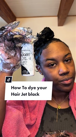 How to Dye Your Hair Jet Black