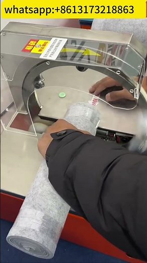 stretch wrap machine for carpet rolls Máquina para embalagem com filme stretch#stretchfilmbundling