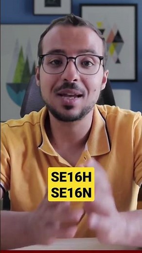 Display tables in SAP S4Hana with SE16H