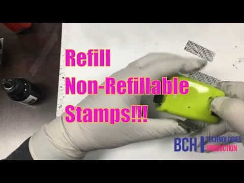 How to Refill Plus Guard Your ID Roller Stamp - Refill Stamp