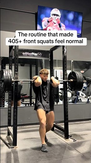This Routine Took my Front Squats to the Next Level…