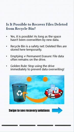 How to Restore PERMANENTLY Deleted Files from Recycle Bin?