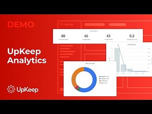 UpKeep Analytics - What's new!