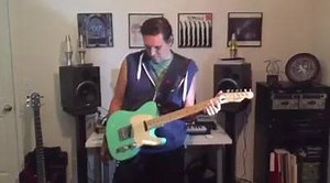 Digitech Whammy Ricochet, Jonni Lightfoot showing us the whammy bar effect he used in the studio. | DigiTech