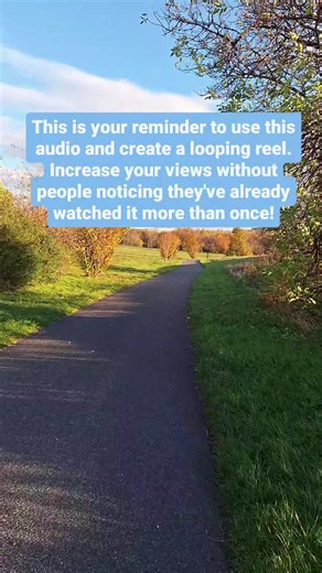 Looping reel step-by-step 👇 💾 First, SAVE this reel to use the audio later! ✨ Then, SHARE this with someone who wants to grow their Instagram Looping reels are going VIRAL right now. 💥 I have one currently going viral and it’s gained me 600 followers in 24 hours. 🤯 YOU can do this too! This is a trend you definitely want to hop on! 👏 To create a looping video, the video itself matters just as much as the audio you use So here’s what you gonna do: 1️⃣ Record or download a video that’s suitab