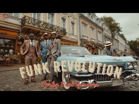The Funk Revolution | Live Street Jam with Funk Legends & Soul Energy, Vintage Funk Legends