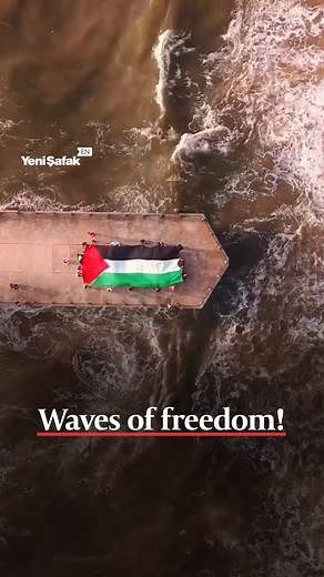 21K views · 705 reactions |  Millions of people worldwide are standing in solidarity with Palestinians affected by Israeli atrocities. A significant moment was captured in Canada, where activists on a beach displayed the Palestinian flag, echoing the widespread call for Palestinian freedom from the river to the sea. #Palestine #Canada #Solidarity #Freedom #Flag #Beach #River #Sea #Protest #Genocide | Yeni Şafak | Facebook