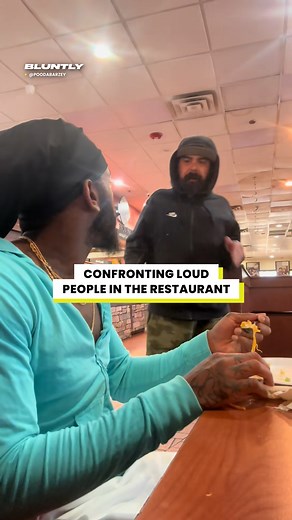 Confronting noisy restaurant eaters 😱 | Bluntly