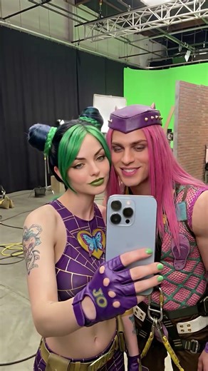 JoJo's Bizarre Adventure: Stone Ocean AI Cosplay Behind the Scenes! 🦋🌟