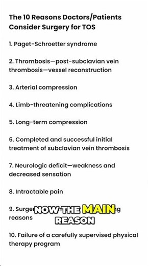 Why So Many Patients Are Sent to Thoracic Outlet Syndrome Surgery Unnecessarily