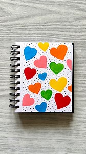 💙💚💛🧡❤️🩷 #arttherapy #easyart #colorful #littlehearts #patterns #easydrawing #creative #fblifestyle | Indureka