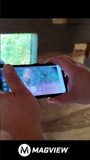 Follow the Light. Using the alignment dot in the MagView Phone App. #digiscoping #spottingscope