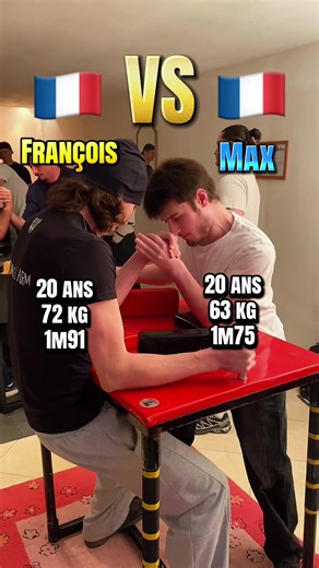 Epic Arm Wrestling Match: François vs Max 🇫🇷