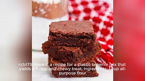 brownie mix recipe