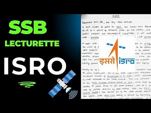 SSB Lecturette : ISRO (with PDF Notes)