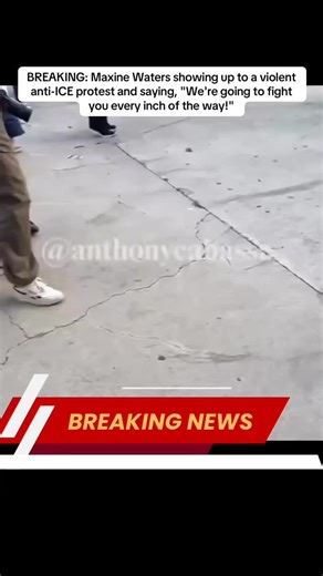 BREAKING: Maxine Waters showing up to a violent anti-ICE protest and saying, “We’re going to fight you every inch of the way!” | Tim's News