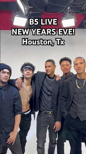 See ‪@B5Online‬ LIVE New Years Eve! Houston, Tx. #b5 #newyearseve #houston #breeding #rnb #boyband