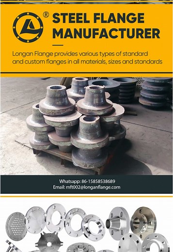 Long Neck Butt Welding Flanges for Industrial Applications