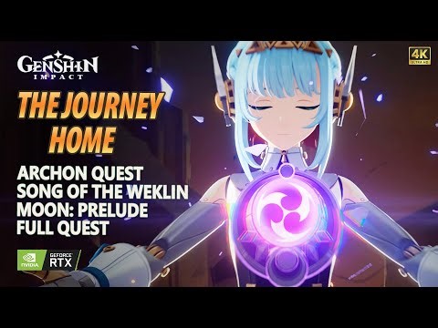 Genshin Impact 5.8 Archon Quest Full Walkthrough 4K 60FPS | The Journey Home