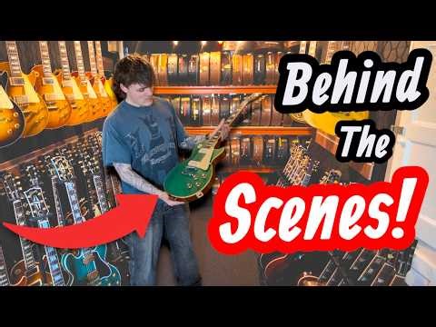 Day In The Life at Squealing Pig Guitars!! | BTS Vlog