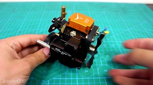 094. 4冲程RC发动机测试