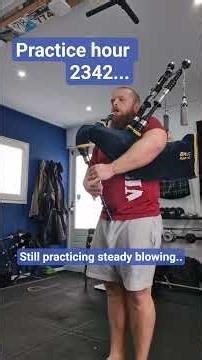 yourney to bagpipe mastery.. #bagpipes #folk